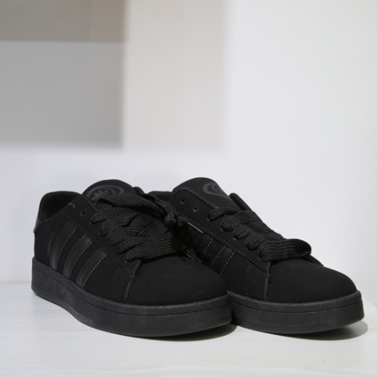 2024 Stylish and Trendy men All black Campus Sneakers