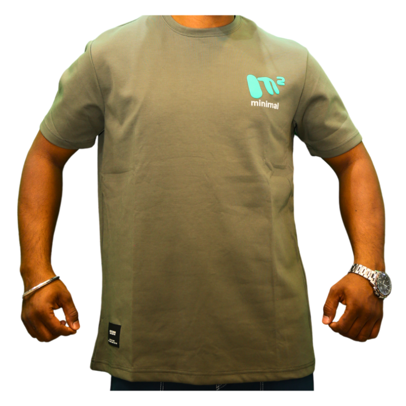 Men Quality Minimal Inscription Round Neck