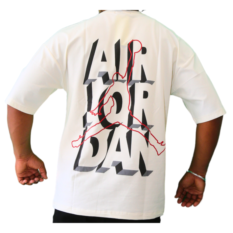 Classic Men Jordan Inscription Tee Shits