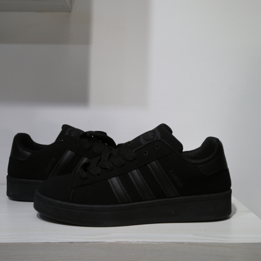 2024 Stylish and Trendy men All black Campus Sneakers