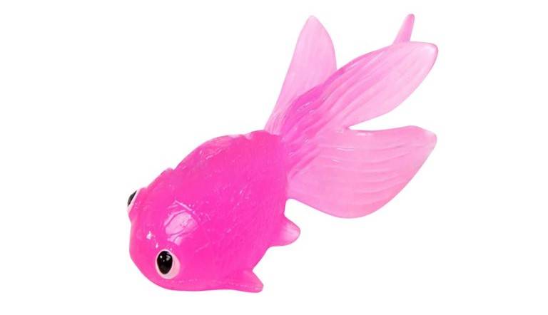 Floating Plastic Goldfish