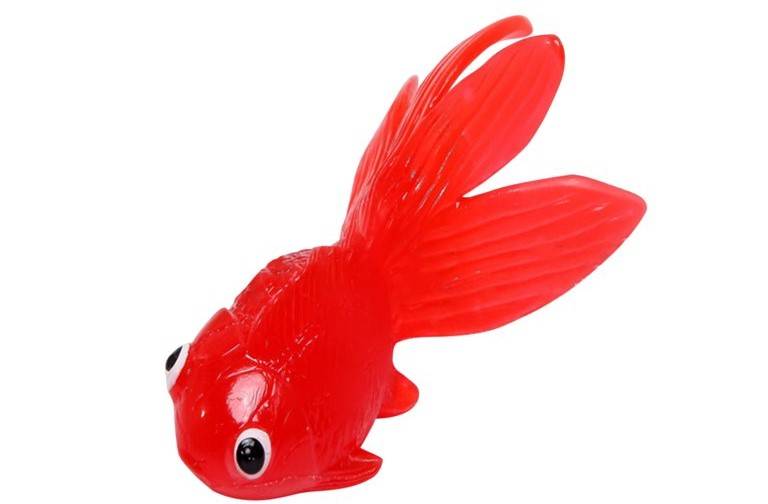 Floating Plastic Goldfish