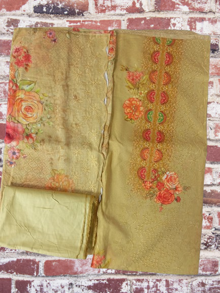 RG Unstitched Salowar Kamiz - RNB002