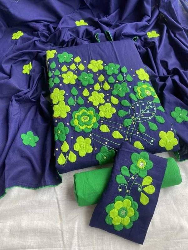 Full applique three piece.