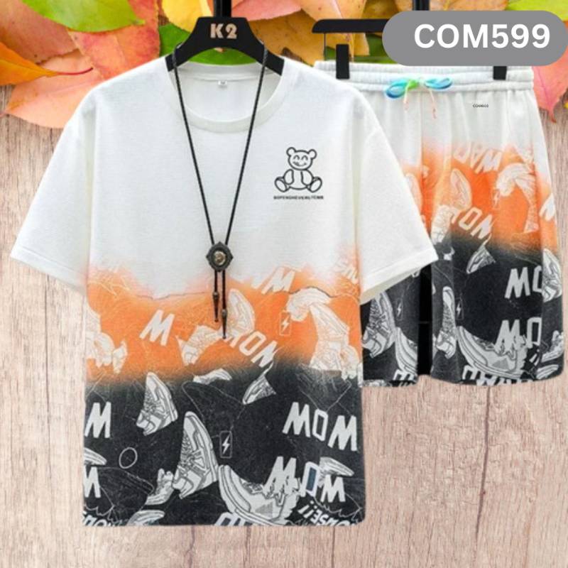 T-Shirt & 2 Quarter Pant COM599