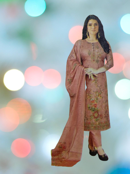 RG Unstitched Salowar Kamiz - RNB004