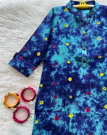 Batik Kurti One Piece-BK