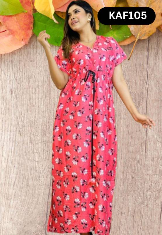 China Linen Kaftan Maxi