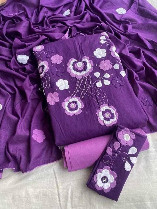 Full applique three piece.