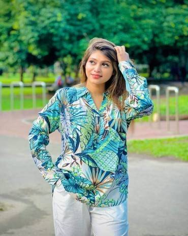 Ladies Shirt  China Print