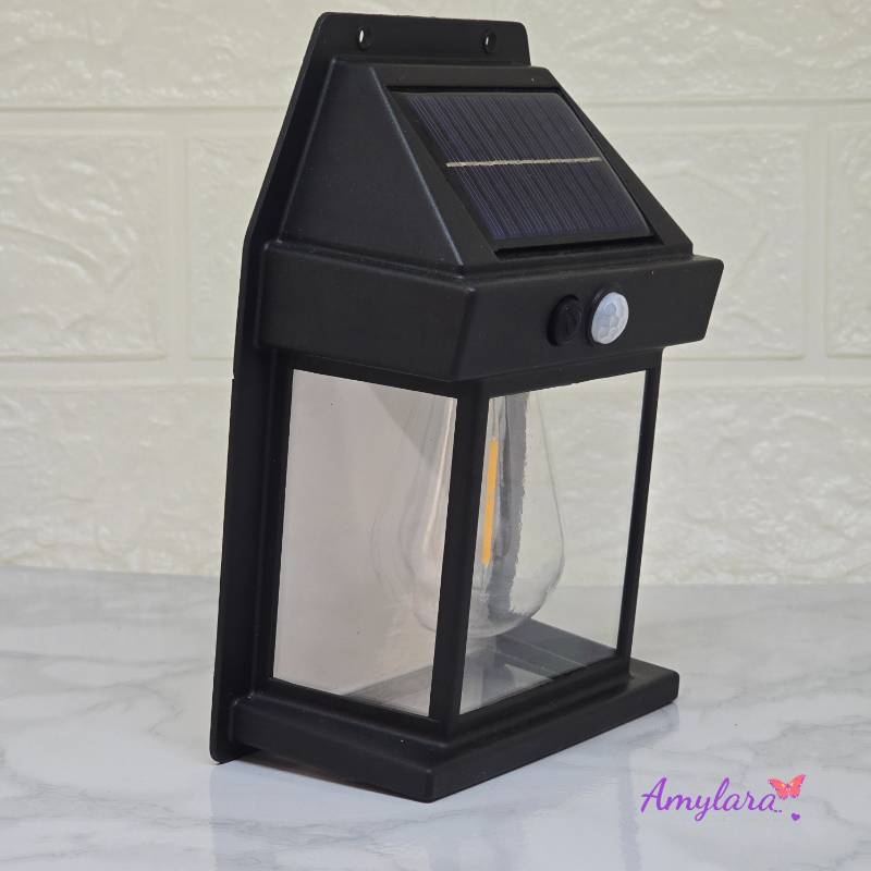 Lampara de Pared Solar con Reconocimiento de Movimiento