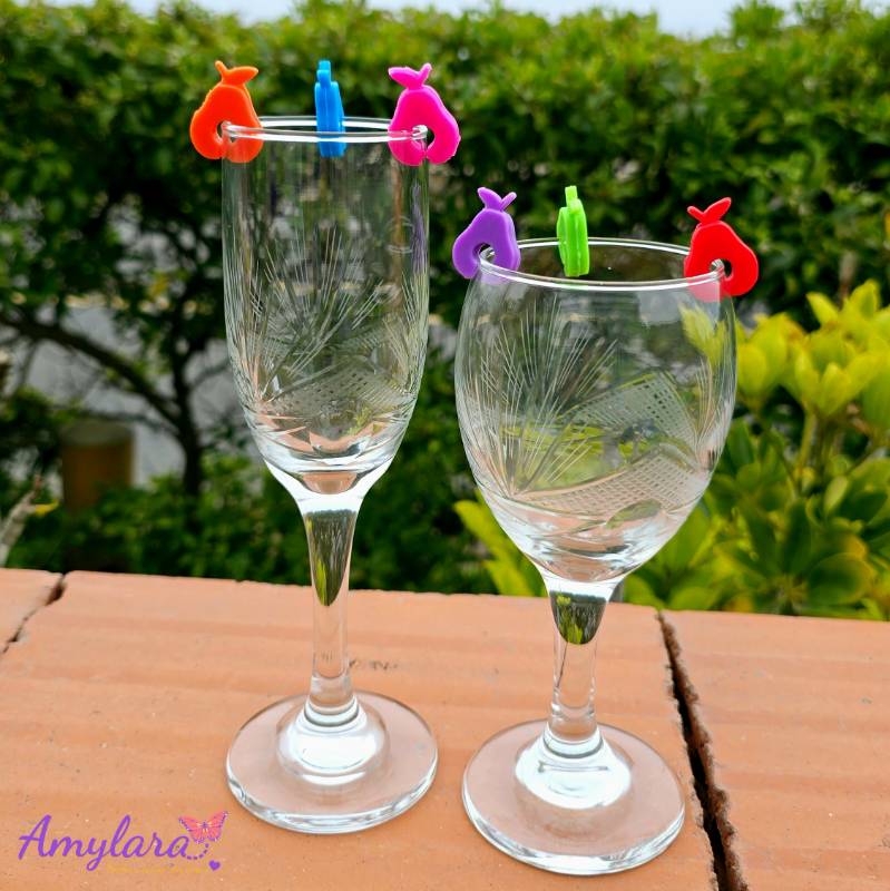 Marcador de Copas y Vasos - Perita 2D (x6)