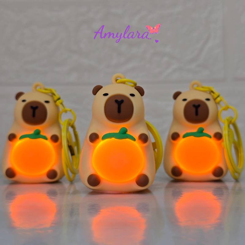 Llavero LED Capibara