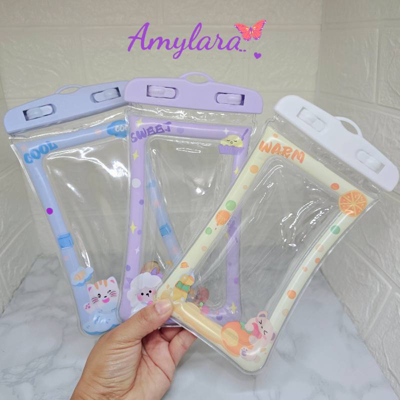 Funda impermeable para celular con diseño
