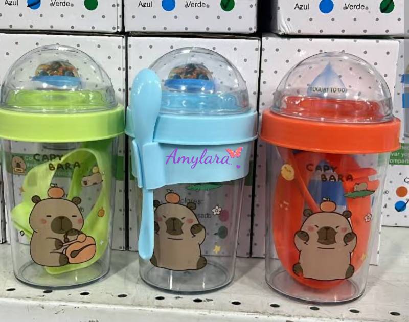 Vaso para yogurth - Capibara