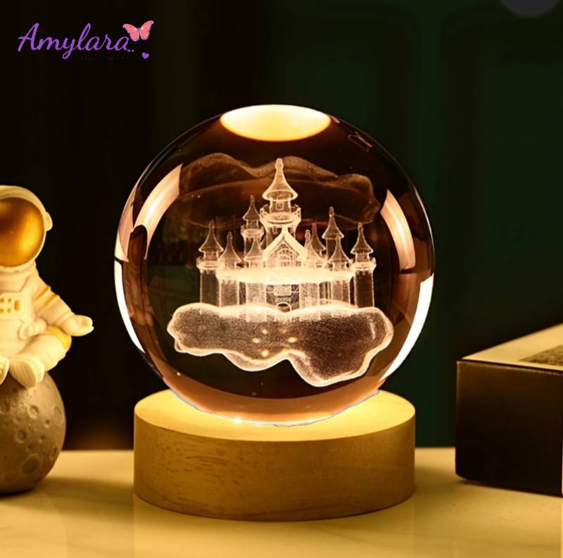 Lámpara esfera 3D Grande