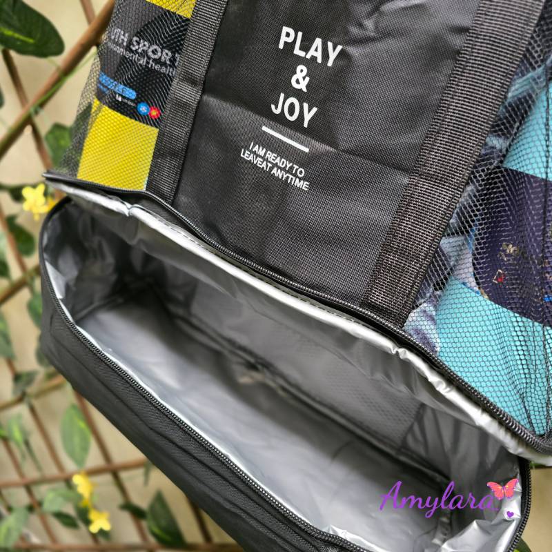 Bolso playero con cooler