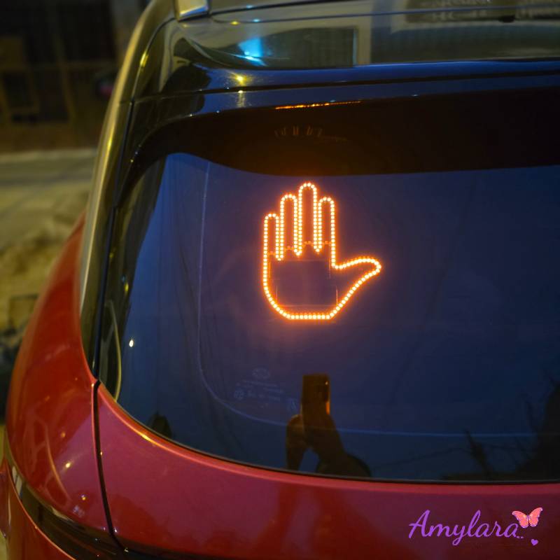Mano de gestos LED para auto