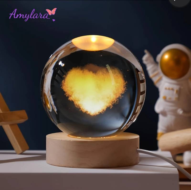 Lámpara esfera 3D Grande