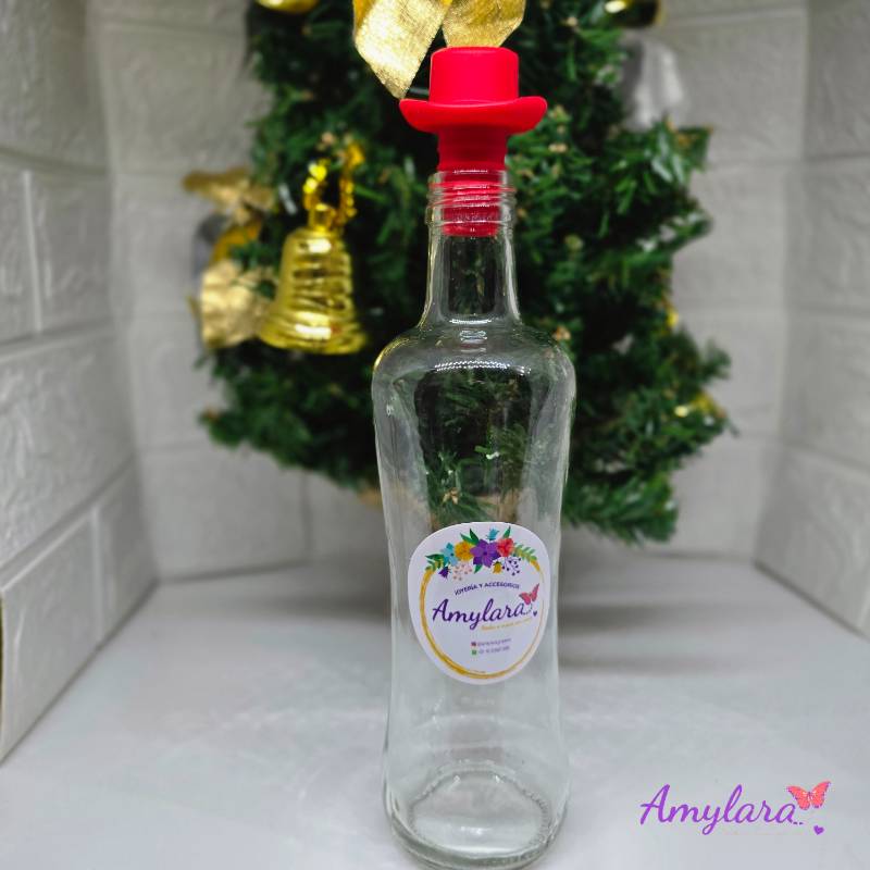 Tapón de Botella - Sombrero Rojo 3D