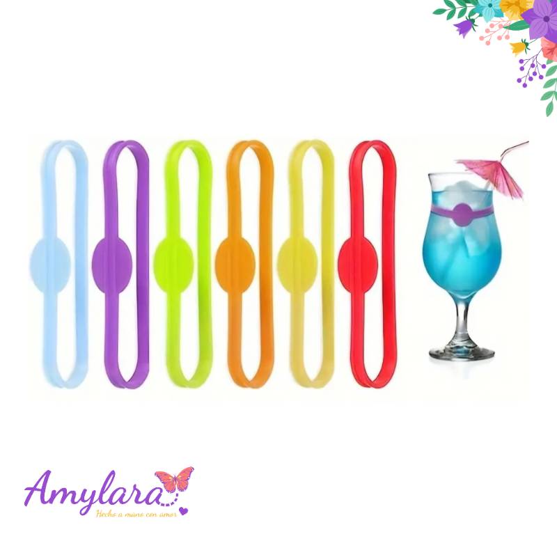 Marcador de Vasos y Botellas - Liga Botón 2D (x6)