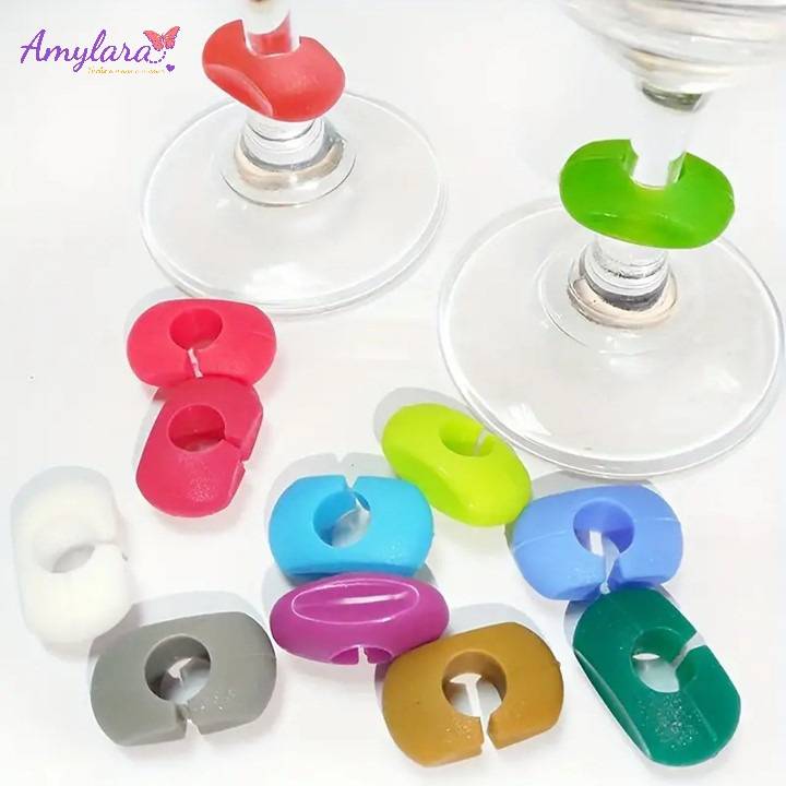 Marcador de Copas y Vasos - Aros 2D (x6)