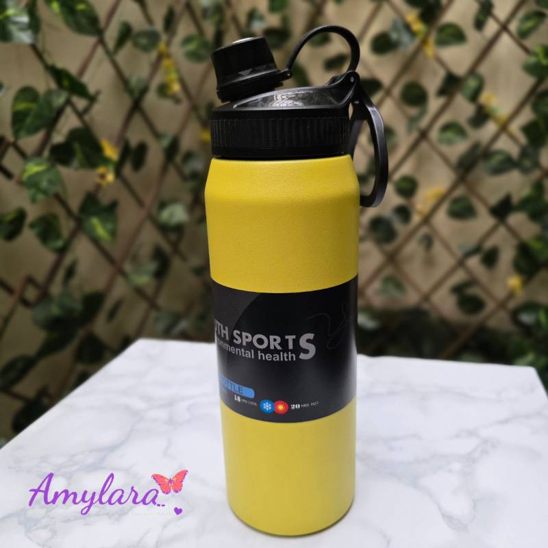 Botella deportiva de acero inoxidable 800ml