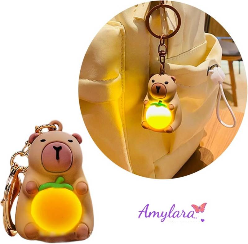 Llavero LED Capibara