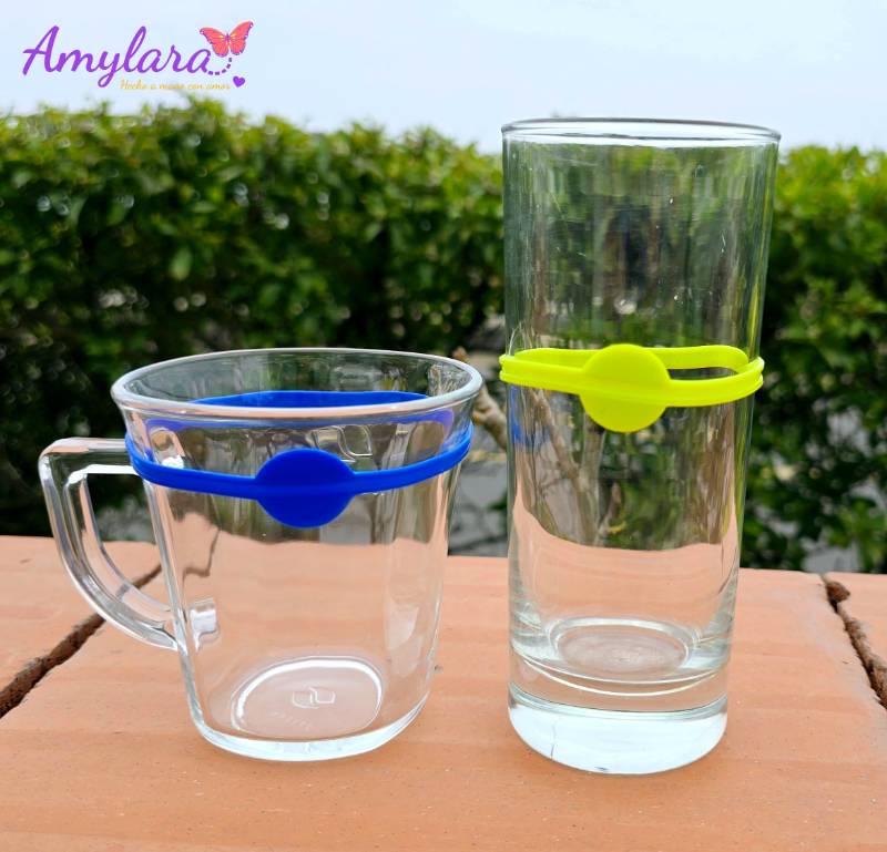 Marcador de Vasos y Botellas - Liga Botón 2D (x6)