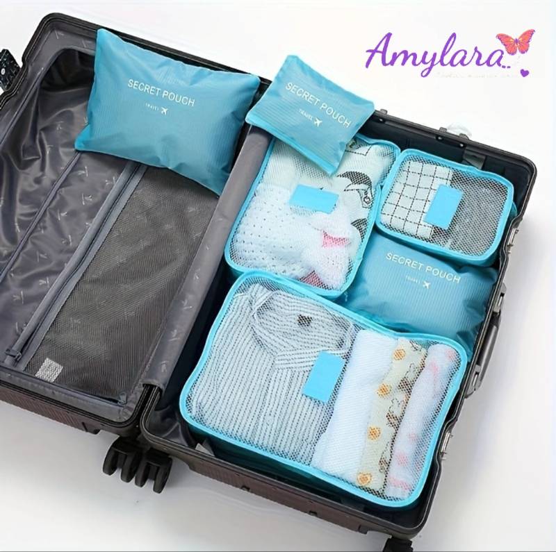 Set organizador de ropa para viaje