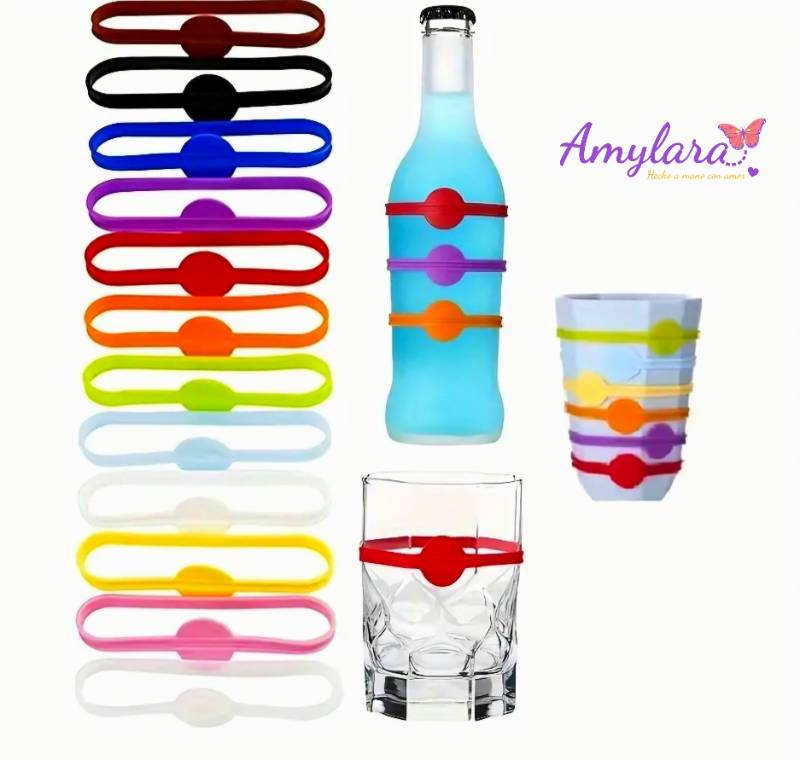 Marcador de Vasos y Botellas - Liga Botón 2D (x10)