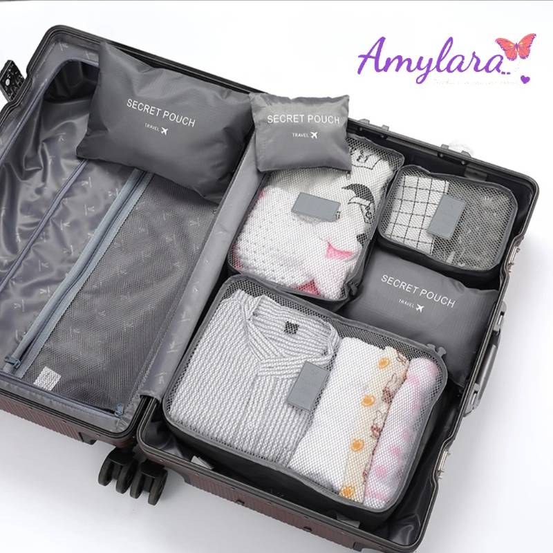 Set organizador de ropa para viaje