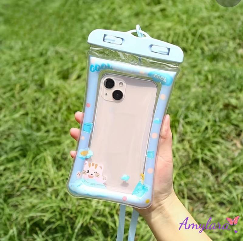 Funda impermeable para celular con diseño