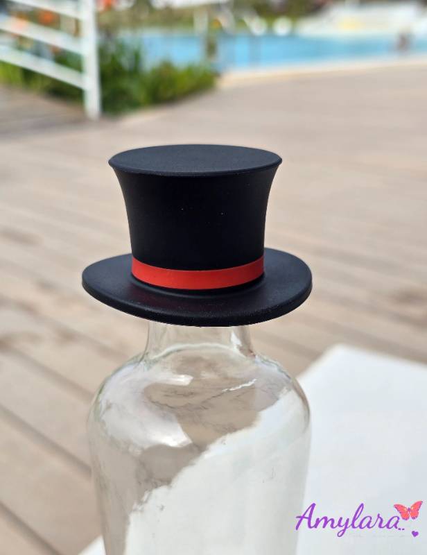 Tapón de Botella - Sombrero 3D