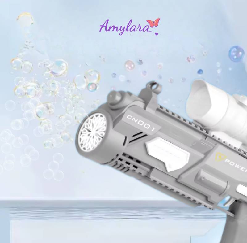 Pistola de agua y burjas