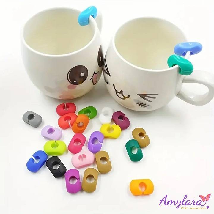 Marcador de Copas y Vasos - Aros 2D (x6)