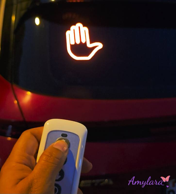 Mano de gestos LED para auto