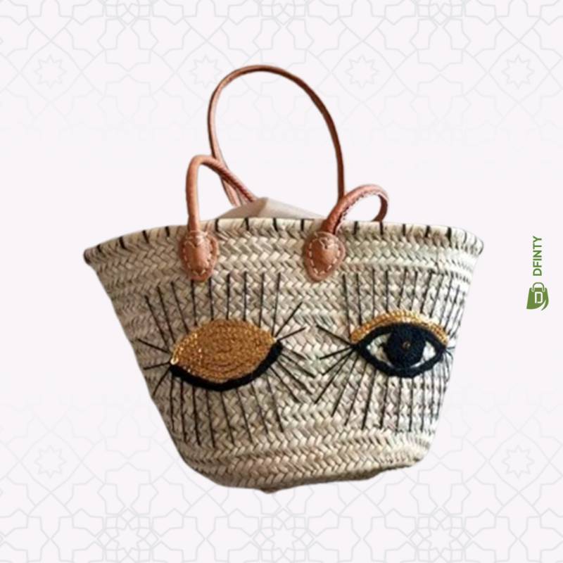 Sac en Osier - Oeil Mystique