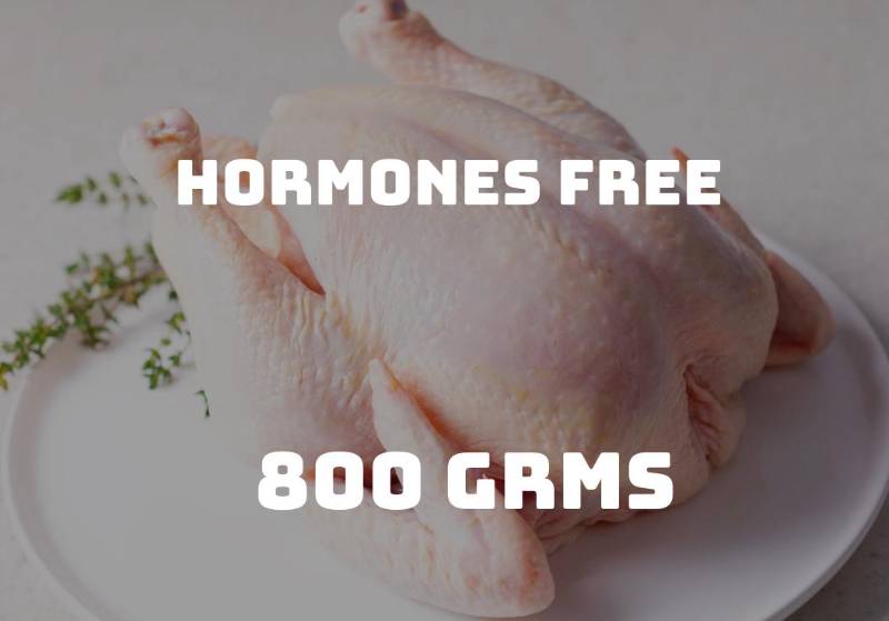 800 grms Whole Chicken-Hormones Free