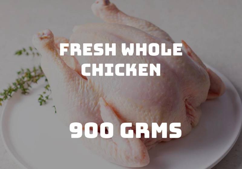 900grms Whole Chicken
