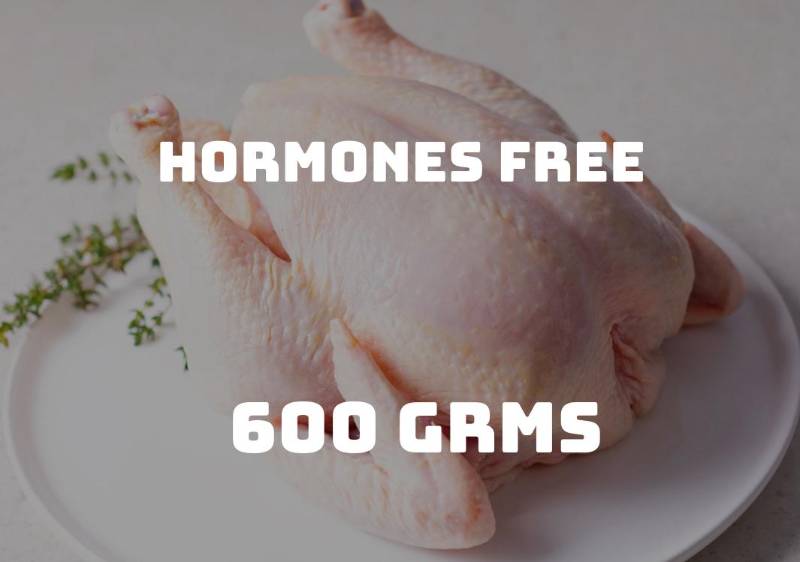 600 grms Whole Chicken-Hormones Free