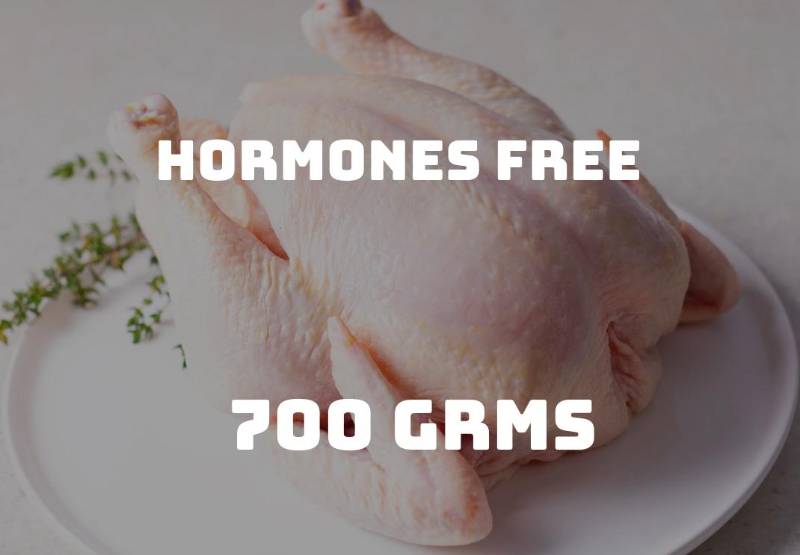 700 grms Whole Chicken-Hormones Free