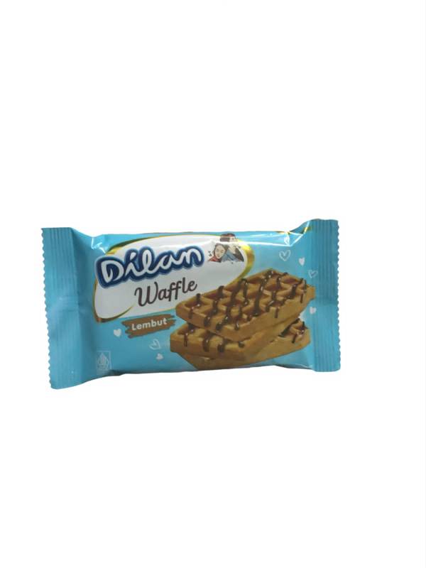 Dilan waffle rasa coklat
