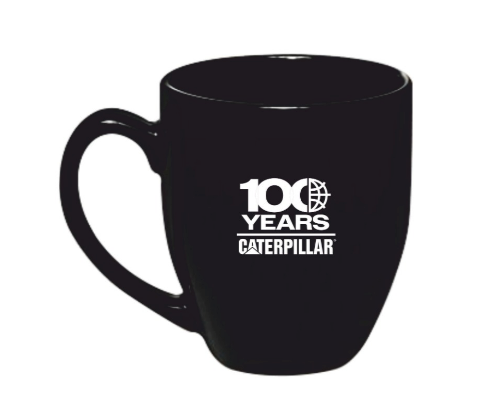 Conical Ceramic Mug- Black