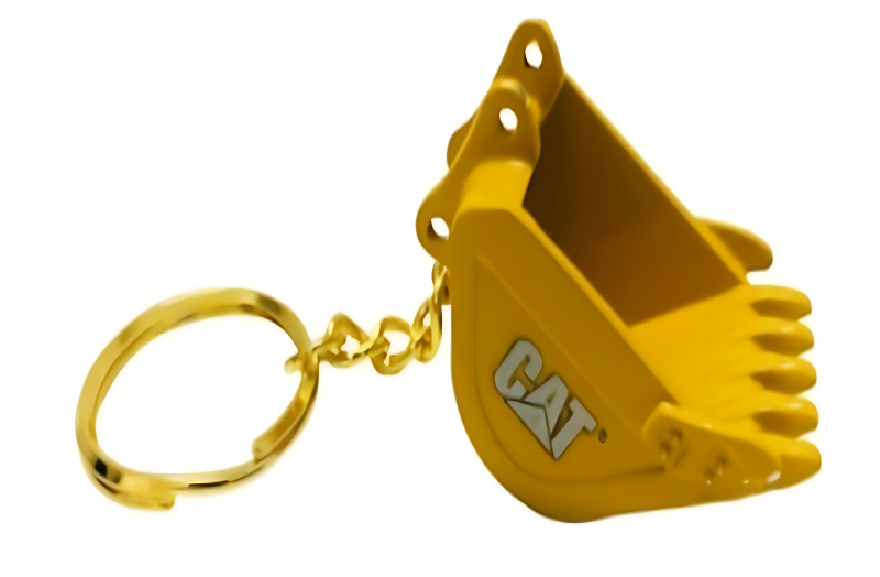 BULLDOZER PENDANT KEYRING