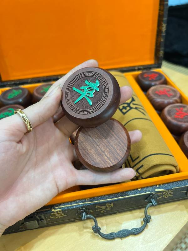 Vali cờ tướng da thật