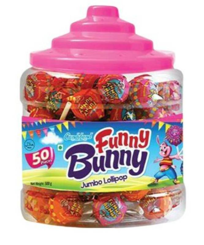 Funny Bunny Jumbo Lollipop