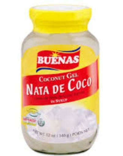 BUENAS COCONUT GEL WHITE 340G