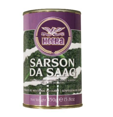 Heera Sarson da Saag Tin 450gm