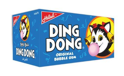 Ding Dong Original Bubblegum 216pieces